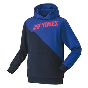 【31052 (019) L】YONEX(ヨネックス) ユニパーカー ネイビーブルー Lサイズ 新品未使用 バドミントン テニス 2024モデル 　