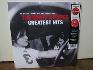 sealed 未開封 US-original Exclusive Vinyl Slip Mat White Stripes Greatest Hits 2LP(analog) ホワイトストライプス Jack White vinyl