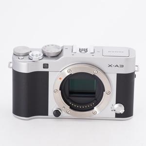 FUJIFILM 富士フイルム ミラーレス一眼 X-A3 ボディ シルバー X-A3-S #10014