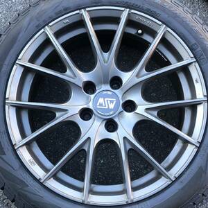 O.Z MSWアルミホイール　2021年製造　ピレリ　ICE ASIMMETRICO　245/45R18　4本セット　PCD:120