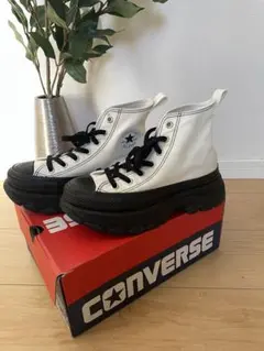 CONVERSE オールスター 厚底　23cm ハイカットスニーカー