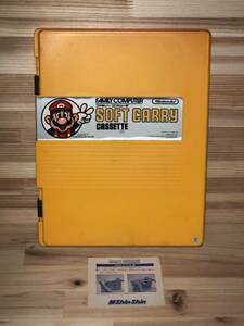 新品　未使用　当時物　ファミリーコンピュータ ディスクシステム 任天堂 Nintendo スーパーマリオブラザーズ 2 ケース vintage ラスト