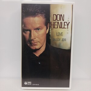 ドン・ヘンリー DON HENLEY ライブ・インサイド・ジョブ国内版 VHS ビデオ ★送料無料★ ★匿名配送★