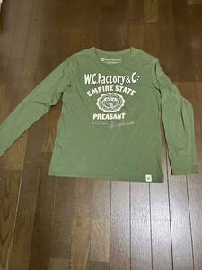 ★W.C.F(Waspish Core Factory)★ロングT（カーキ）