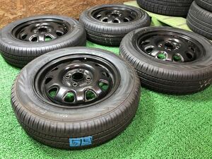 スズキ純正 14inch × 165/70R14 PCD100 4穴 Kei ケイ スイフト ソリオ ハスラー