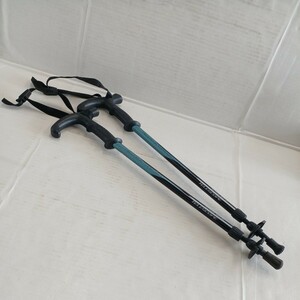 C4 VISIONPEAKS トレッキングポール 全長約59-97cm ストック 登山 中古 長期保管