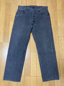 90s LEVIS 501 ブラック デニムパンツ W36 L32 リーバイス USA製 levi