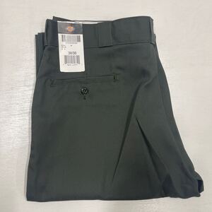 W38 オリーブグリーン 新品 874 ディッキーズ DICKIES オリジナル 874 USA MODEL ワークパンツ 1