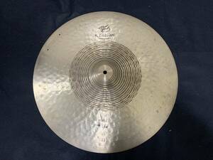 送料無料 RARE K Zildjian constantinople 22 HI BELL THIN LOW RIDE レア Kジルジャン コンスタンチノープル ハイベル シン ロー ライド 