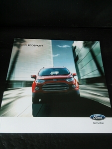 フォードFORD ECOSPORTエコスポーツパンフレットカタログおまけ