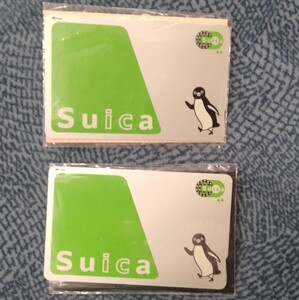 ２枚組 無記名Suica スイカ デポジットのみ