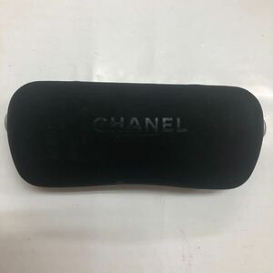 CHANEL シャネル 眼鏡ケース メガネケース サングラスケース 空箱 ケース ブラック 黒 サングラス用 D-5