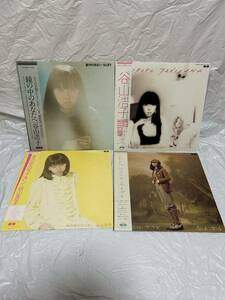 ◎K081◎LP レコード 谷山浩子 HIROKO TANIYAMA 4枚まとめて/BEST SELECTION/鏡の中のあなたへ/たんぽぽサラダ/水の中のライオン