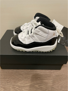 10cm 4C Nike TD Air Jordan 11 Retro White/METALIC GOLD　378040 170 jordan1 Travis Scott