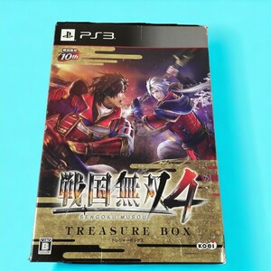 【ほぼ新品】PS3「戦国無双4 トレジャーボックス TREASURE BOX 」送料無料、匿名配送