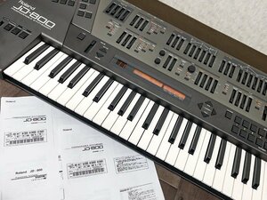 ▲Roland JD-800 シンセサイザー ローランド▲