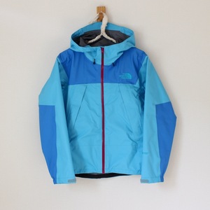 THE NORTH FACE ノースフェイス GORE-TEX ジャケット CLIMB LIGHT JACKET ブルー系の切り替え レディース S（w-0858）