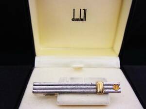 ◎№2219◎■USED並品■【ｄunhill】ダンヒル【シルバー・ゴールド】■ネクタイピン♪