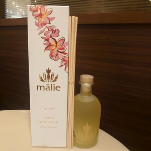 即決☆新品未開封☆malieマリエオーガニクス☆Plumeria Reed Diffuser☆リードディフューザー☆プルメリア☆240ml