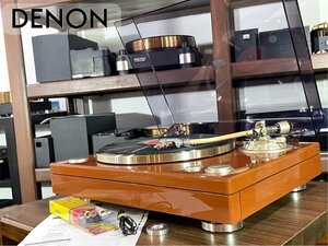 レコードプレーヤー DENON DP-1300M 新品ケーブル等付属 当社整備/調整済品 Audio Station