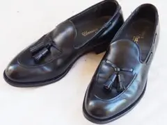 70s FOOT JOY Black Tassle Loafers