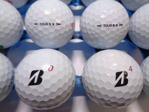 [1031B004.] ブリヂストン ツアービーエックス 22年 BRIDGESTONE TOUR BX 12球 ロストボール 【中古】