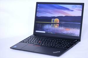 【1円～】2021年発売 Office2019搭載 バッテリー良好 15.6インチ フルHD ThinkPad E15 Gen2 i5-1135G7 RAM8G SSD256G テンキー