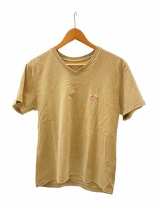 DANTON◆Tシャツ/-/コットン/KHK/無地//