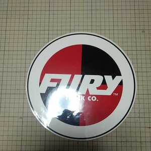 大型　フューリー　FURY トラック　ステッカー　デカール　トニー　ホーク　スケートボード　スケボー　希少　ビンテージ　激レア　レトロ