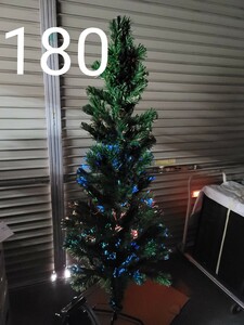 4623 180光ファイバーグリーン緑クリスマスツリー180cm クリスマスツリー グリーン イルミネーション