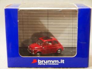 Fiat 500D Red Brumm 35周年(1972-2007)記念 