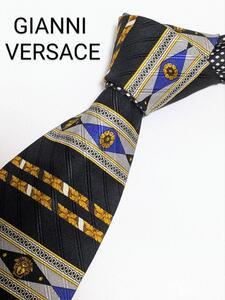 【美品】GIANNIVERSACE/ジャンニヴェルサーチ/メデューサ柄/ネクタイ