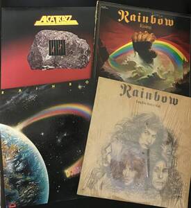 【LP4枚セット】RAINBOW　レインボー 3枚　ALCATRAZZ アルカトラス 1枚