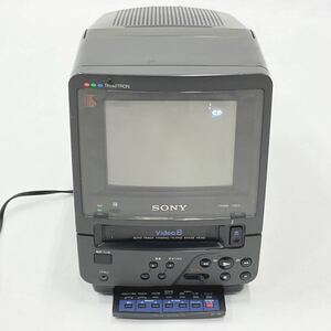 SONY ソニー トリニトロン Video8 COMBO EV-DT1 8ミリビデオ デッキ 8mm 89年製　通電確認済み　R阿1028