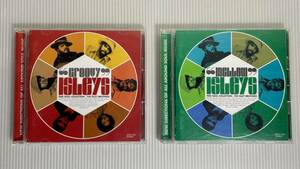 ジ アイズレー ブラザーズ フリーソウル コレクション CD2枚 「GROOVY ISLEYS」「MELLOW ISLEYS」 THE ISLEY BROTHERS 赤 緑 良選曲 イイ！