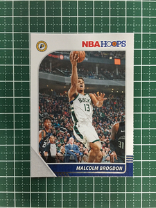 ★PANINI 2019-20 NBA HOOPS #104 MALCOLM BROGDON［INDIANA PACERS］ベースカード 2020★