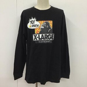 XLARGE L エクストララージ カットソー 長袖 Cut and Sewn 黒 / ブラック / 10109761