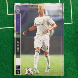 207)Panini Football League Real Madrid 4 Sergio Ramos セルヒオ ラモス レアル マドリード リーガエスパニョーラ パニーニ フットボール