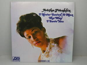 綺麗【１８０ｇ重量盤LP】ARETHA FRANKLIN アレサ・フランクリン / I NEVER LOVED A MAN THE WAY I LOVE YOU（RHINO製 型番：349791112）