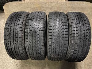 225/60R17 スタッドレス 4本 19年製 ヨコハマ iceGUARD G075 バリ山 エクストレイル 