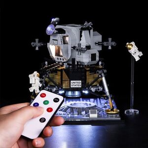 MOC LEGO レゴ ブロック クリエイターエキスパート 10266 互換 NASA アポロ11号 月着陸船 LED ライト キット カスタムパーツ DL022