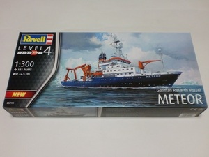 ドイツ レベル 1/300 ドイツ 海洋調査船 海洋海底科学船 メテオール号 German Resarch Vessel Meteor Revell 05218