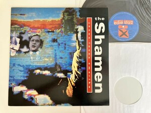 【UK Ori】The Shamen / Jesus Loves Amerika 3Track 12inch EDIESTA ENGLAND calct69 88年シングルシェイメンSCOTLANDオルタナPSYCHE