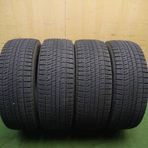 *送料無料* 超バリ溝 22年 9.5分以上★スタッドレス 225/55R18 ブリヂストン ブリザック VRX2 デリカ フォレスター等★4032706Hスタ