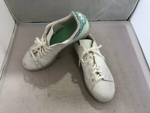 【adidas】アディダス　メンズスニーカー　APH 28　001　ホワイト×ミントグリーン　キャンバス　29.5cm　SY02-H01