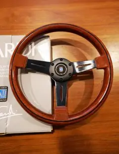 【大特価】ナルディ（NARDI）クラシック ウッドステアリング 14インチ