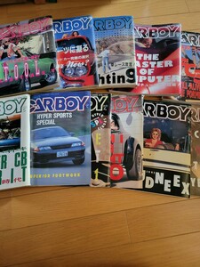 ★カーボーイ　CAR BOY 1991年　1月～12月号 10.11月欠品　　4月号別冊付録付き