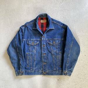 90’s Levi’s 70417 0814 Flannel Liner Denim JKT デニムジャケット ネルライナー　リーバイス USA製 古着　vintage used