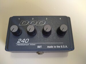 DOD RESISTANCE MIXER 240 ミキサー MADE IN USA 動作品