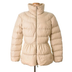 モンクレール MONCLER 22AW GUERY ショート ダウンジャケット 2 ベージュ H20931A00076 レディース